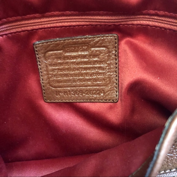 Coach Madison Small Phoebe Shoulder Bag Chestnut - Picture 7 of 8